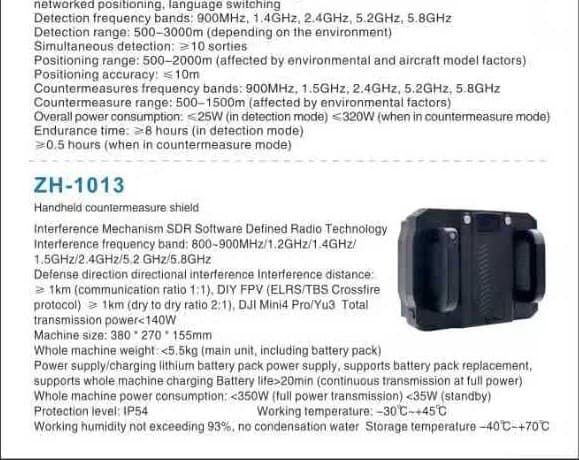 ZH-1013 Airport-Grade Detection Radar